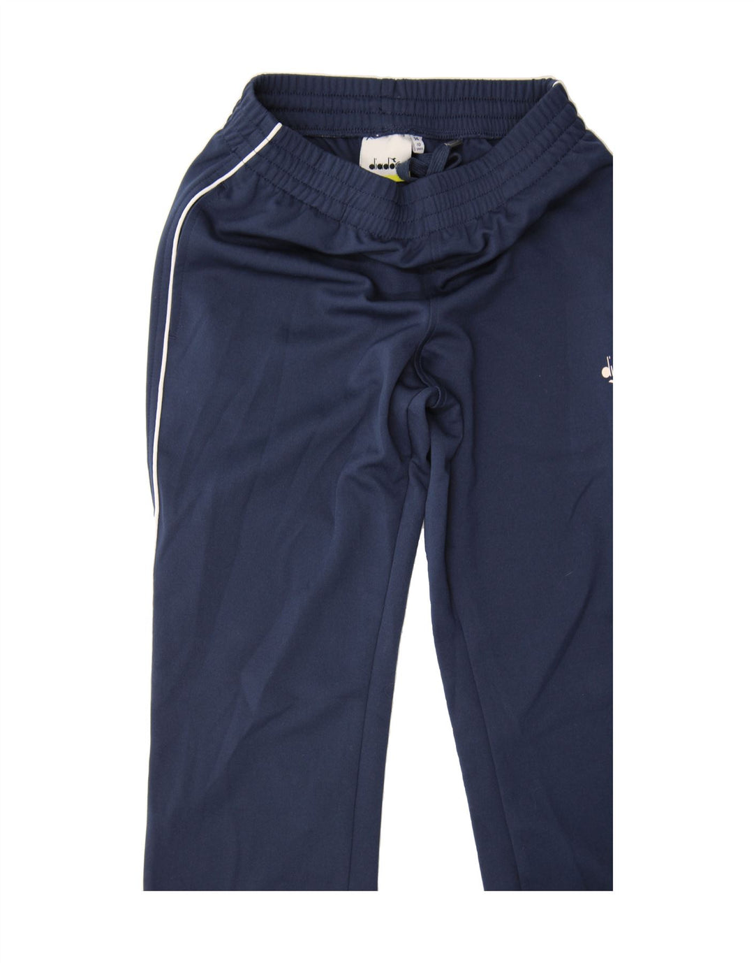 DIADORA Boys Tracksuit Trousers Joggers 9-10 Years  Navy Blue Polyester Vintage Diadora and Second-Hand Diadora from Messina Hembry 