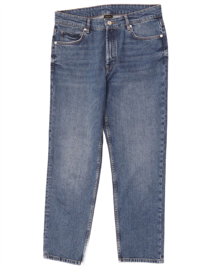 Blugi subțiri Massimo Dutti pentru femei EU 40 Medium W30 L28 Albastru