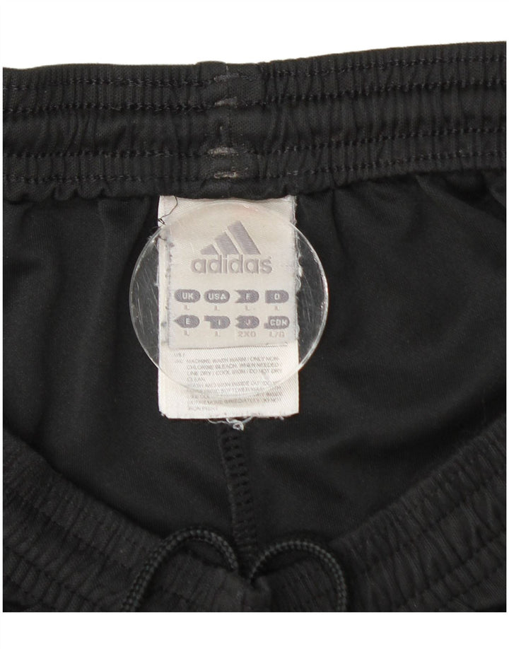 Pantaloni scurți sport pentru bărbați Adidas, mari, negru, poliester
