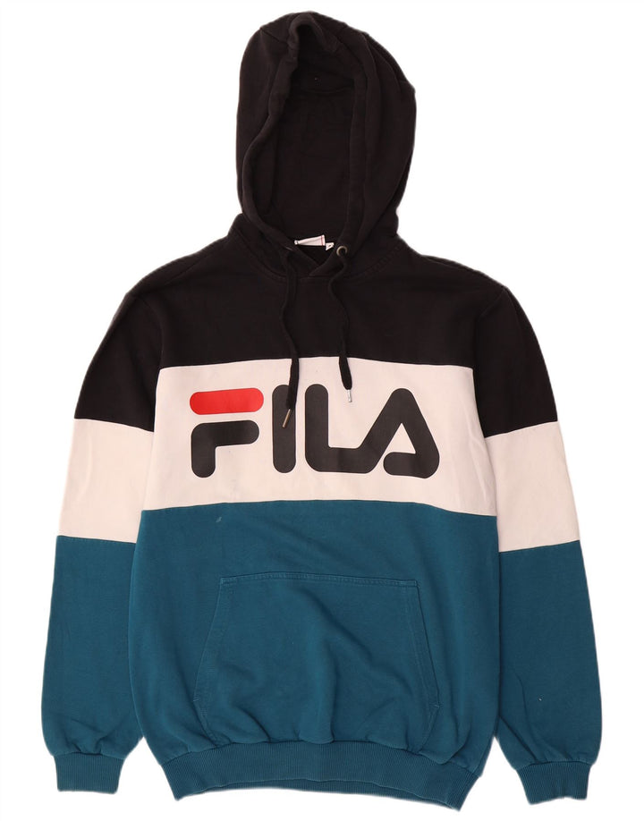 Pulover Fila pentru bărbați, mic, multicolor, color block, bumbac