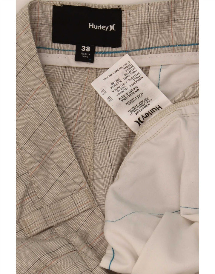 Pantaloni scurți cargo Hurley pentru bărbați W38 XL, gri poliester