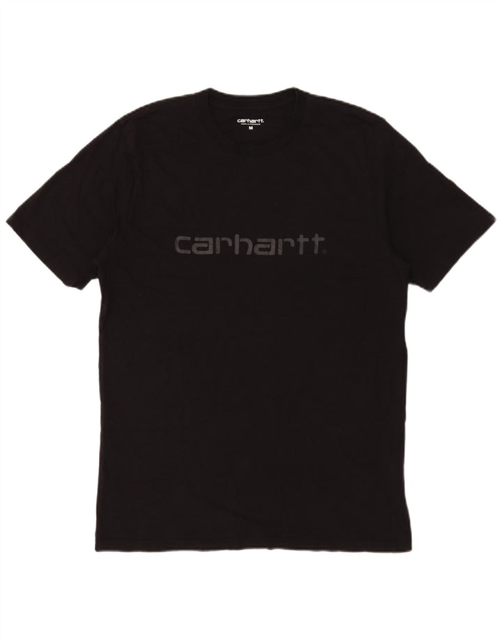 Tricou grafic pentru bărbați Carhartt Top mediu din bumbac negru