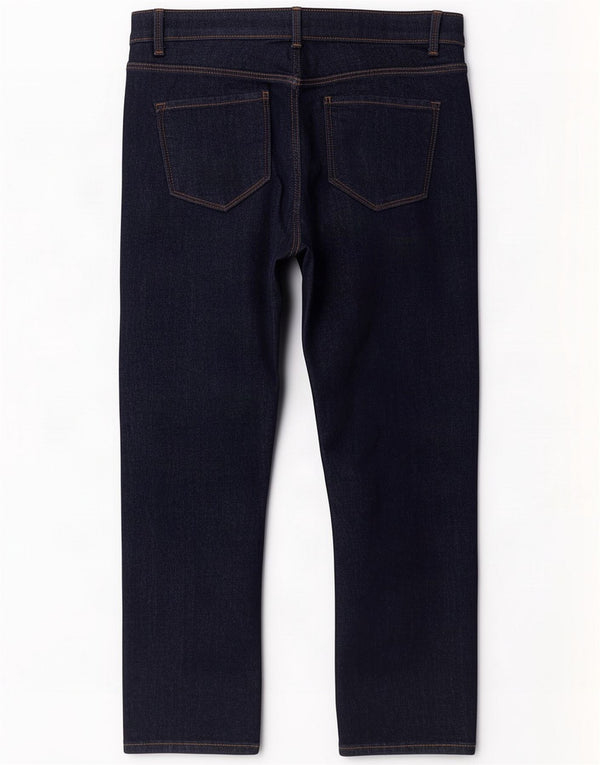 Marks & Spencer Blugi drepti pentru femei UK 12 Medium W30 L25 Bleumarin