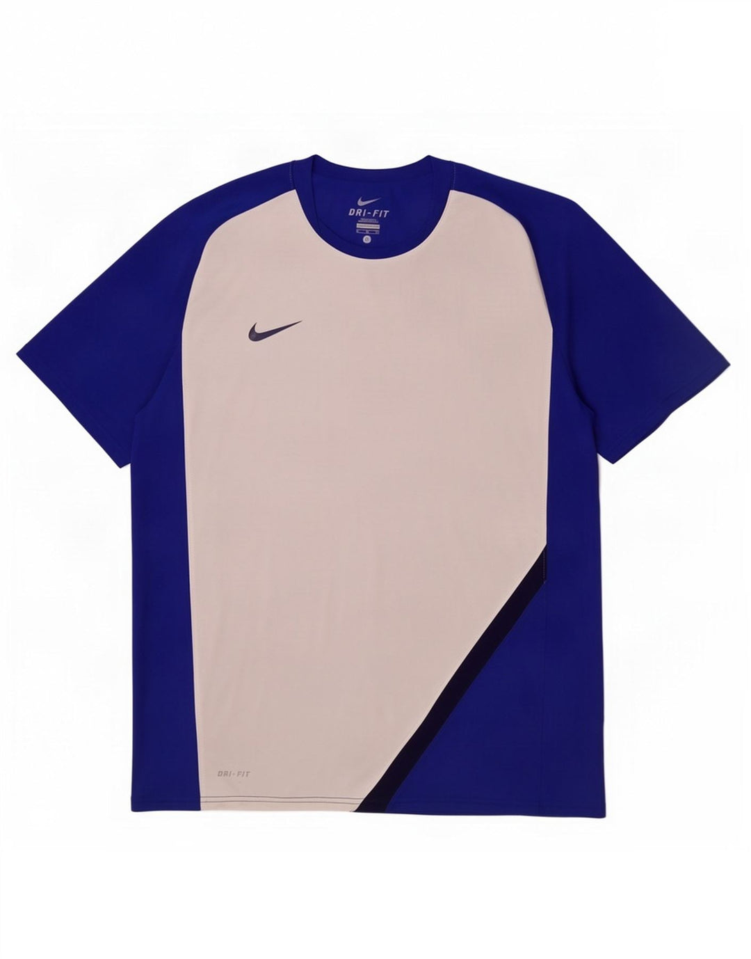 Tricou pentru bărbați Nike Dri Fit Top XL, albastru, poliester color bloc