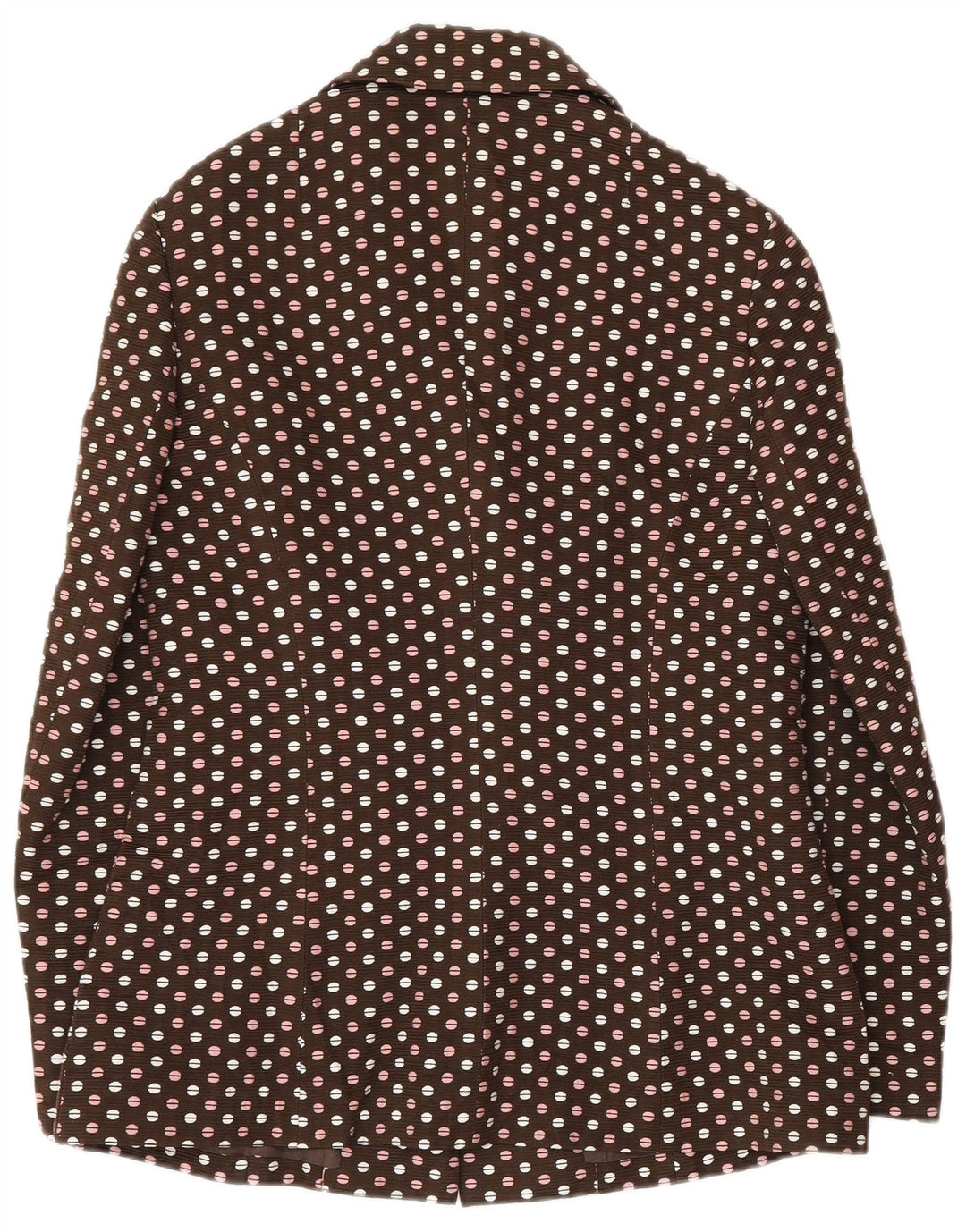 Set de 2 bucăți cu 3 nasturi pentru femei Vintage IT 48 XL maro buline
