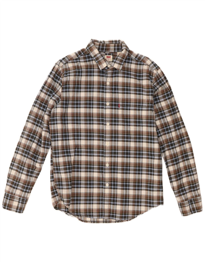 Cămașă Levi's pentru bărbați, cu ajustare standard, din bumbac mediu multicolor