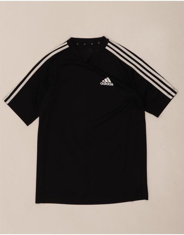 Tricou ADIDAS Aeroready pentru bărbați Top mic poliester negru