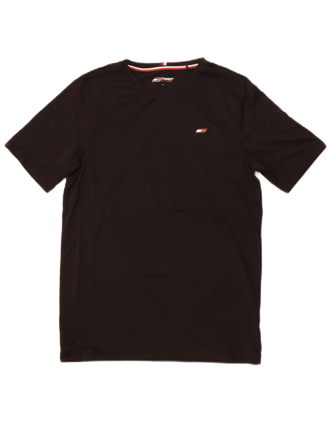 TOMMY HILFIGER Tricou Bărbați Top Mic Negru Poliester