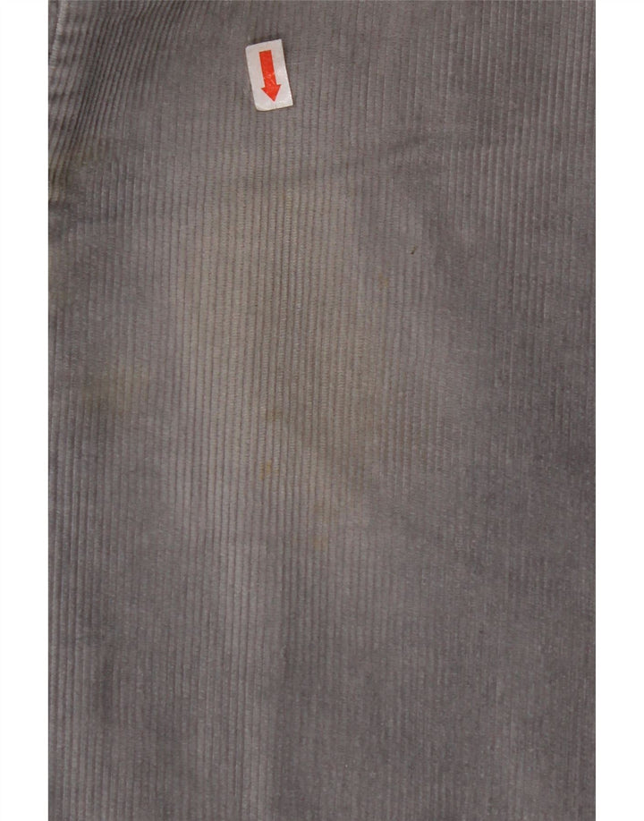 RIFLE Pantaloni drepti din velur pentru bărbați L28 L28 Bumbac albastru