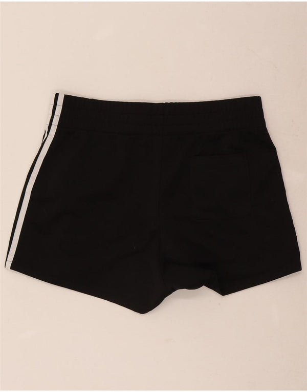 Pantaloni scurți sport Adidas pentru femei UK 14 Medium Black Poliester