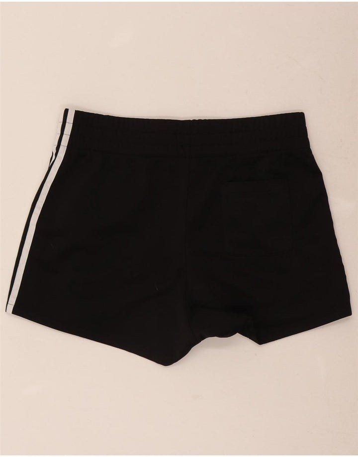 Pantaloni scurți sport Adidas pentru femei UK 14 Medium Black Poliester