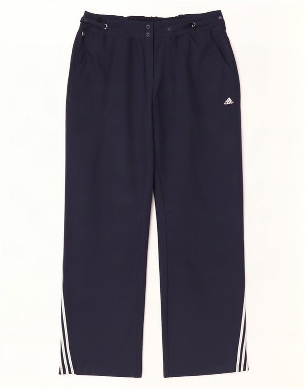 Pantaloni adidas Climalite Chino pentru femei UK 14 Medium W32 L32 Bleumarin