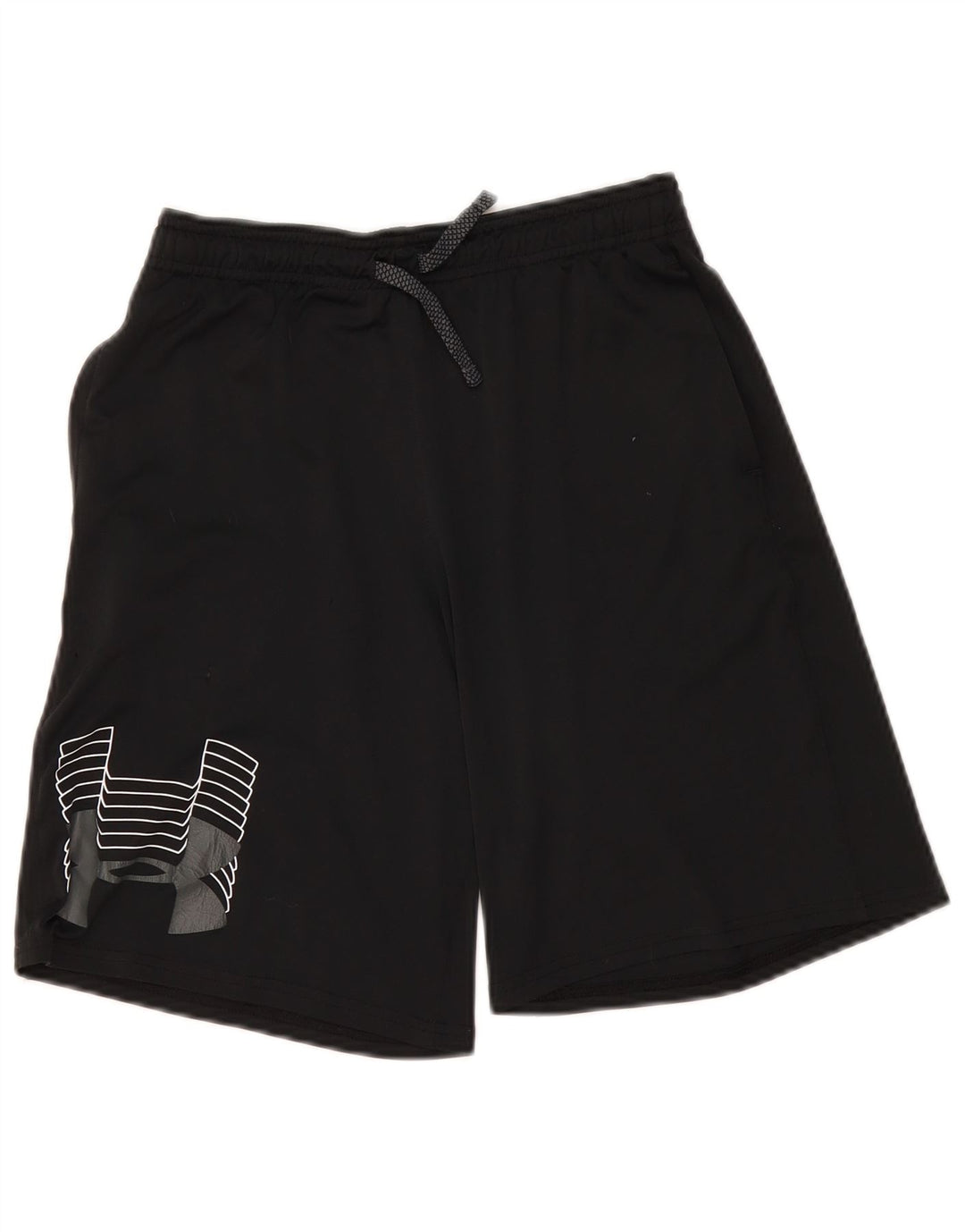 Pantaloni scurti sport grafic pentru băieți UNDER ARMOUR 13-14 ani XL negru