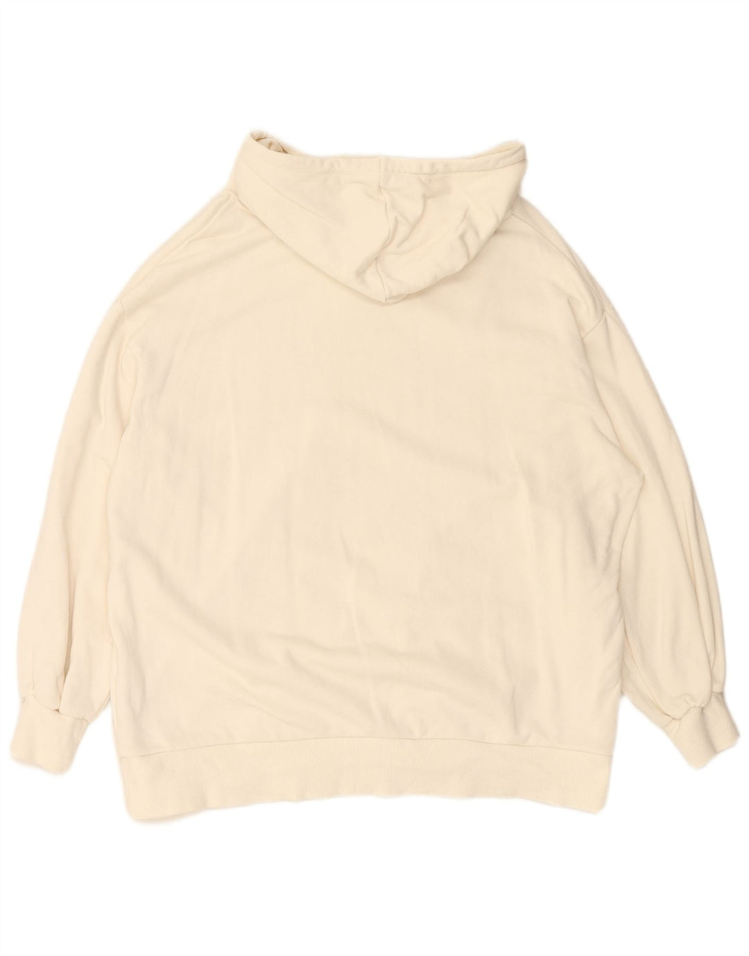 Pulover supradimensionat pentru femei PUMA UK 14 Bumbac alb mediu