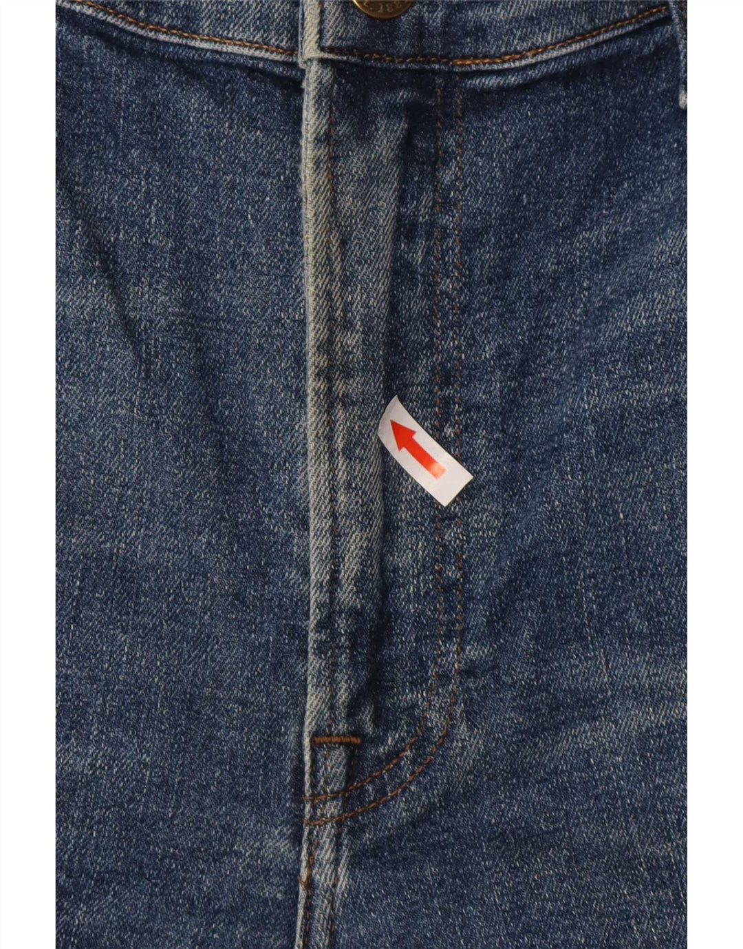 Blugi cropped Lee Rider pentru bărbați W38 L34 Bumbac albastru