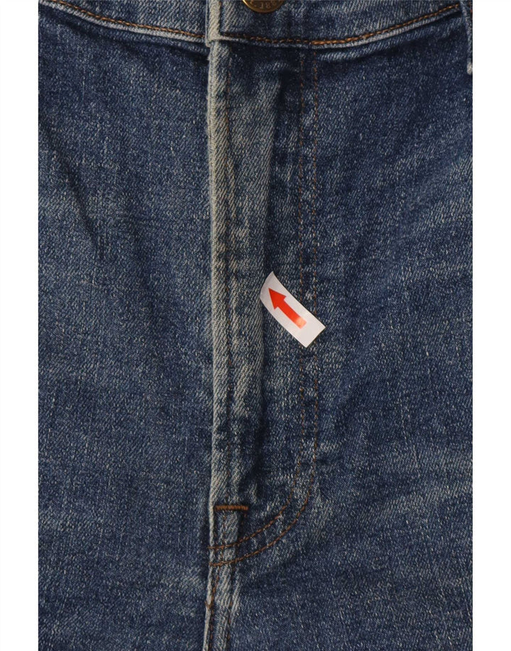 Blugi cropped Lee Rider pentru bărbați W38 L34 Bumbac albastru