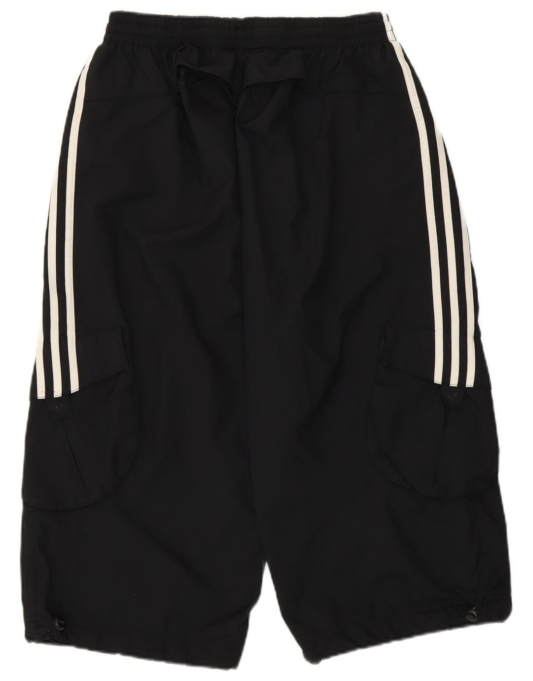 Pantaloni scurți sport Bermuda Adidas pentru bărbați, poliester mediu negru
