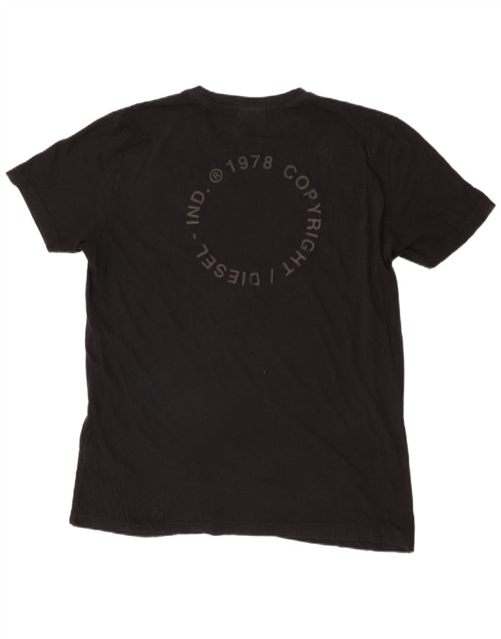 Tricou grafic pentru bărbați Diesel Top XL Bumbac negru