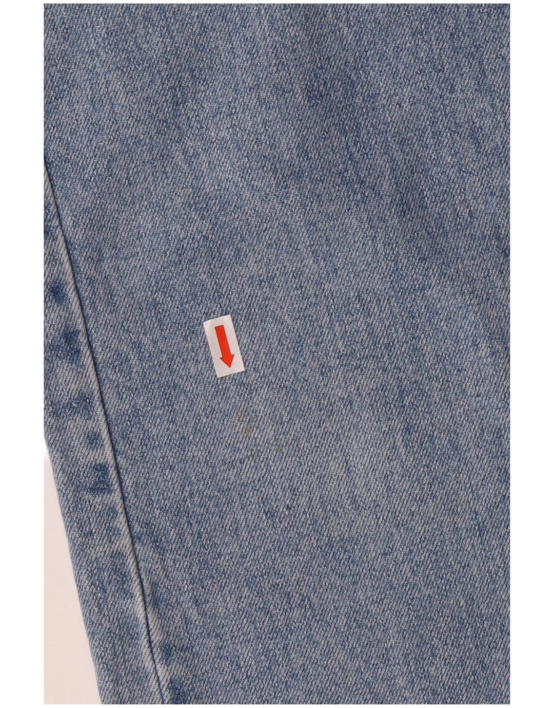 Blugi drepte pentru bărbați cu talie înaltă Armani W32 L29 Bumbac albastru