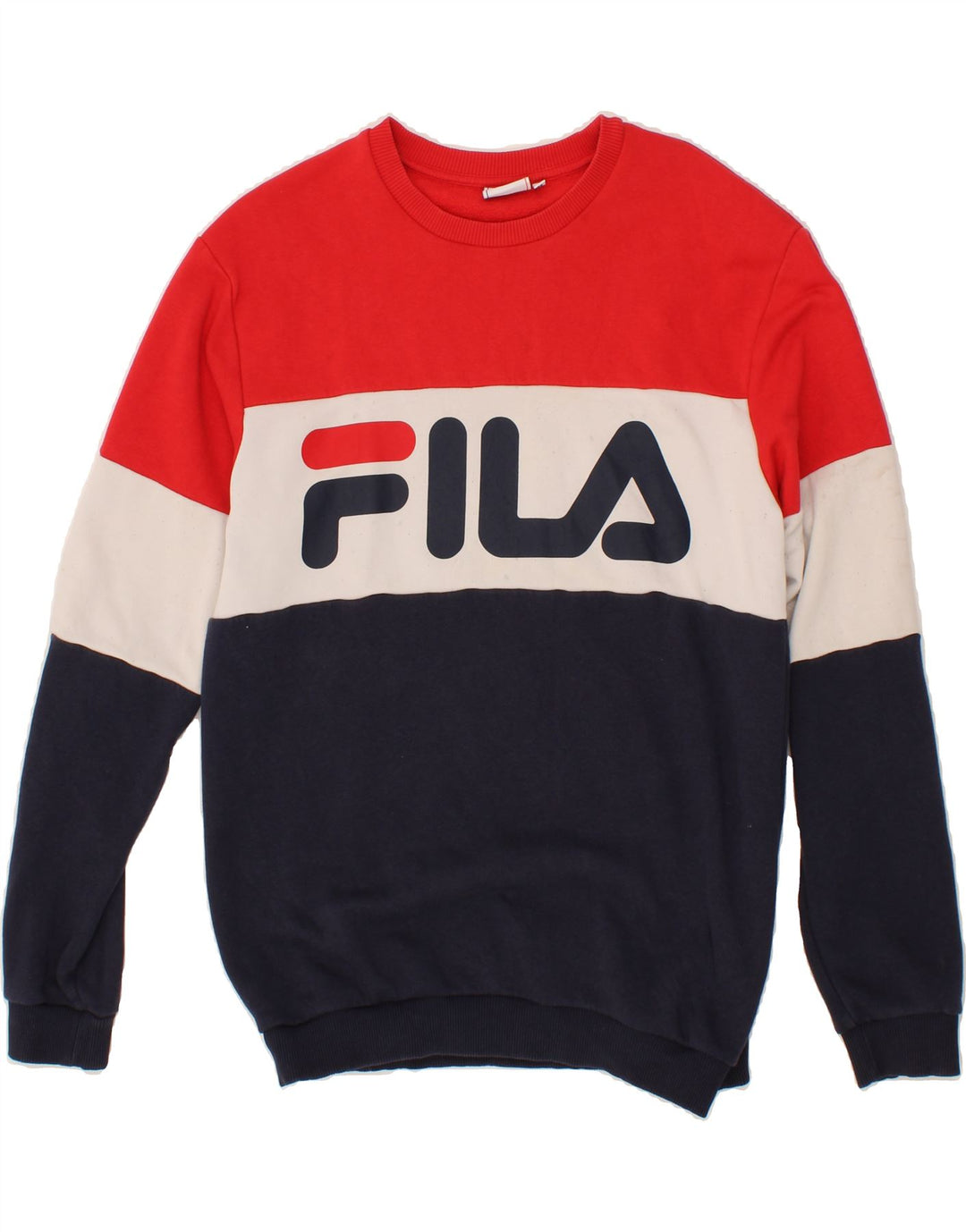Pulover cu grafică pentru bărbați FILA Pulover mediu multicolor Colorblock