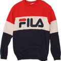 Pulover cu grafică pentru bărbați FILA Pulover mediu multicolor Colorblock