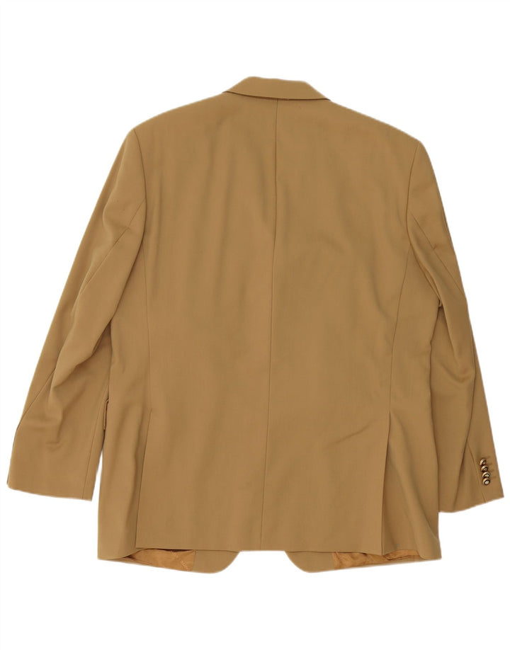 PIERRE CARDIN Jachetă pentru bărbați cu 3 nasturi, UK 40, mare, bej, lână virgină