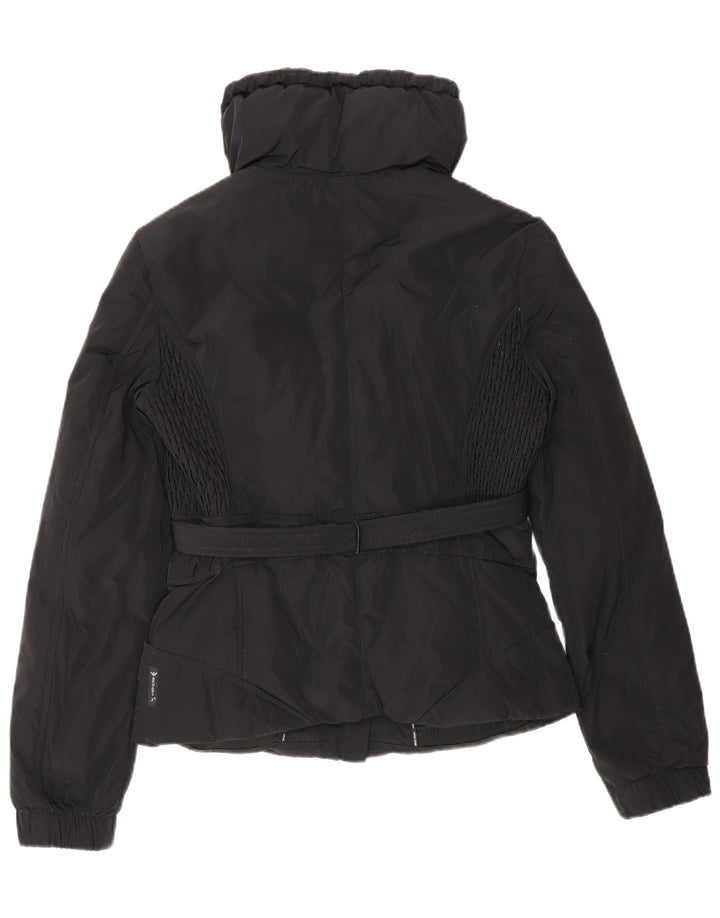 Jachetă căptușită pentru femei Armani Jeans EU 42 Poliester negru mare