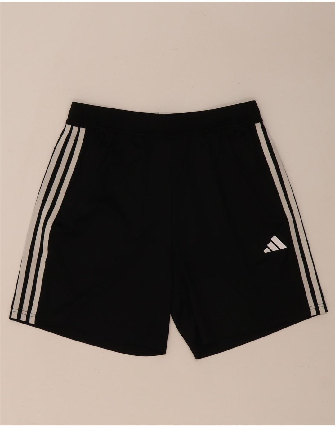 Pantaloni scurți sport Adidas Aeroready Regular Fit, pentru bărbați, poliester mediu negru