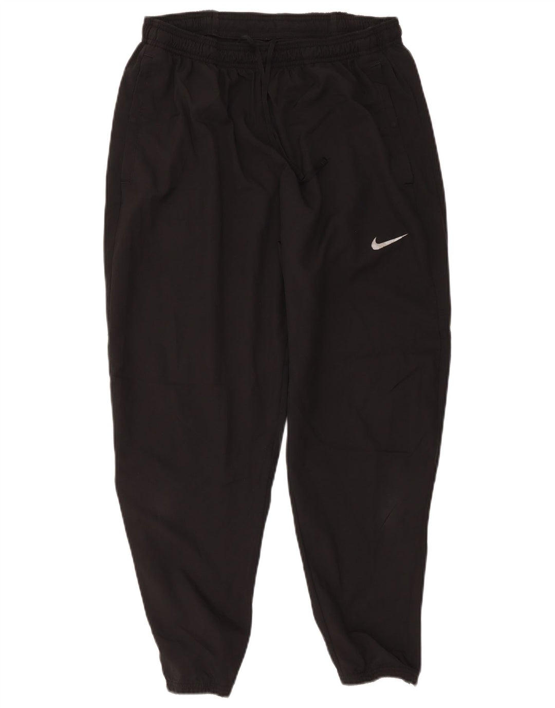Pantaloni de trening Nike Dri Fit Crop pentru bărbați Pantaloni de jogging, mari, negru, poliester