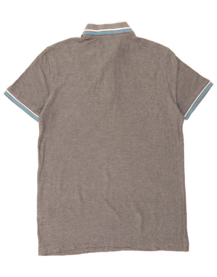 LOTTO Mens Polo Shirt Large Grey Cotton Vintage Lotto and Second-Hand Lotto from Messina Hembry 