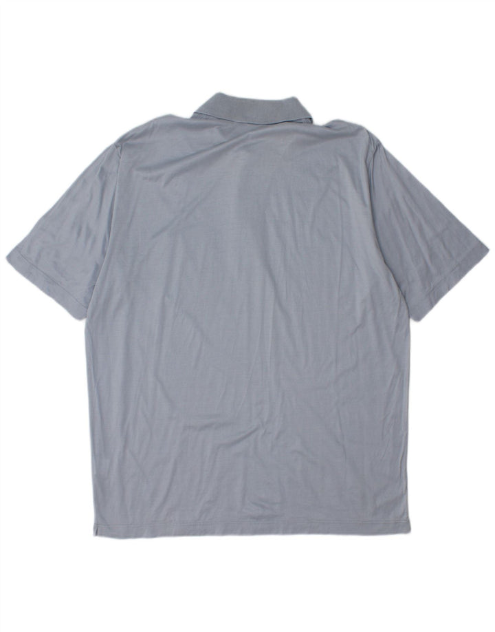 Polo Barbat Corneliani XL Bumbac Albastru