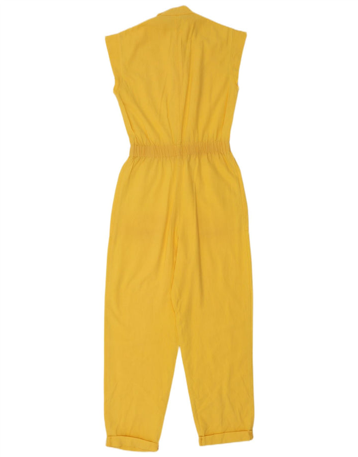 Salopetă vintage fără mâneci pentru femei IT 40 Small Yellow