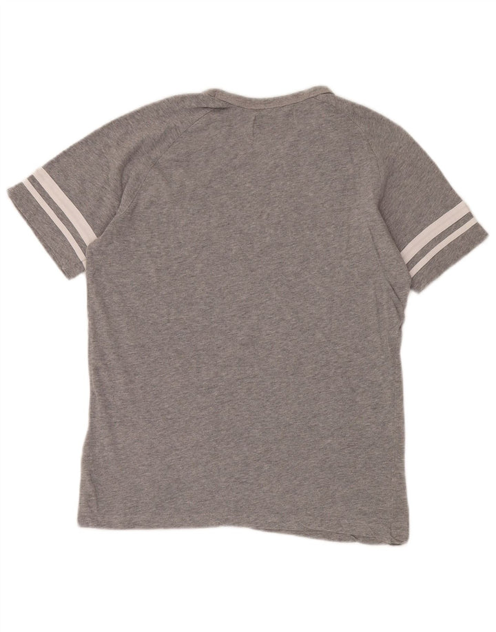 CHAMPION Mens Graphic T-Shirt Top Medium Grey Cotton