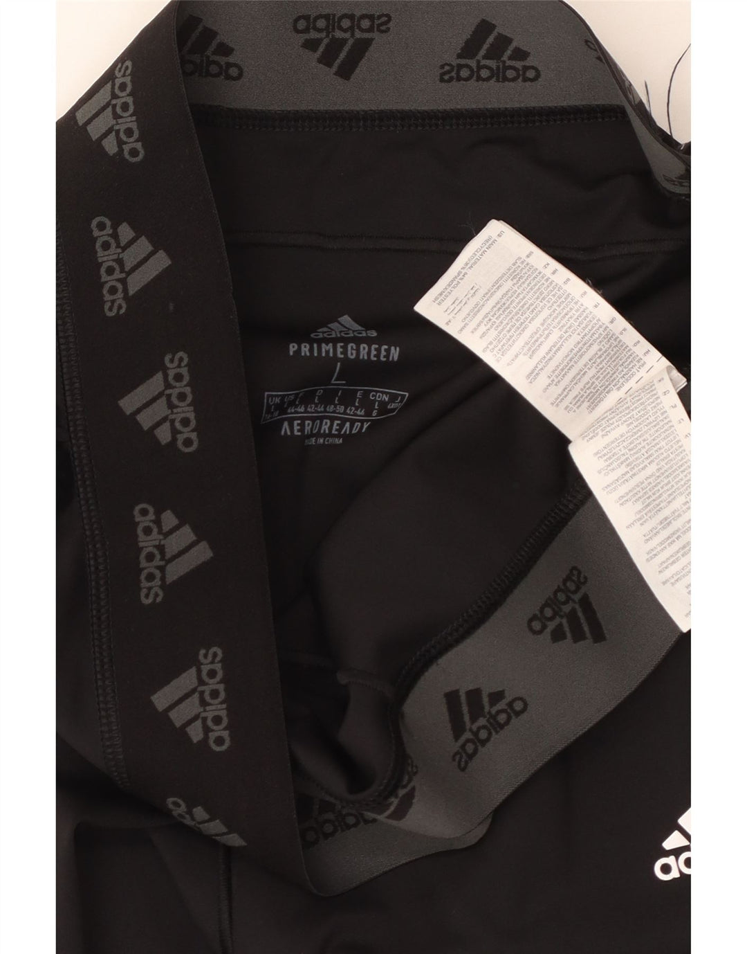 Leggings pentru femei Adidas Marea Britanie 16/18 Poliester negru mare