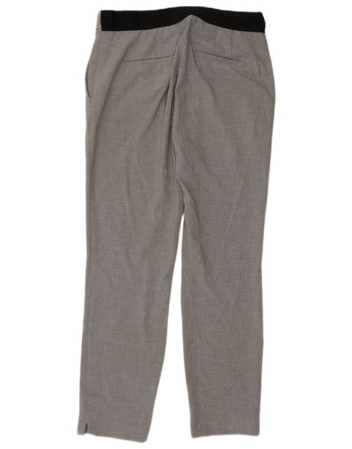 Pantaloni de costum conici pentru femei Zara L30 L29 Gri Poliester