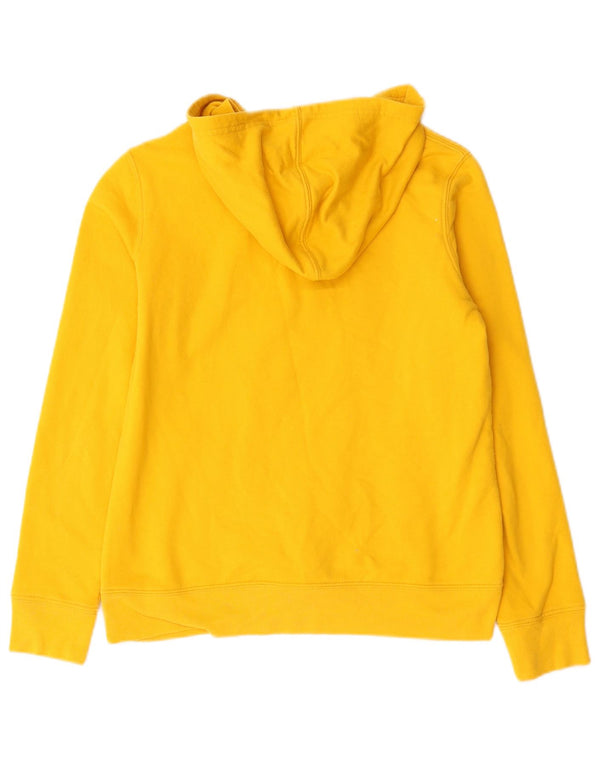 Gap Pulover supradimensionat cu glugă cu grafic pentru femei UK 6 XS Bumbac galben