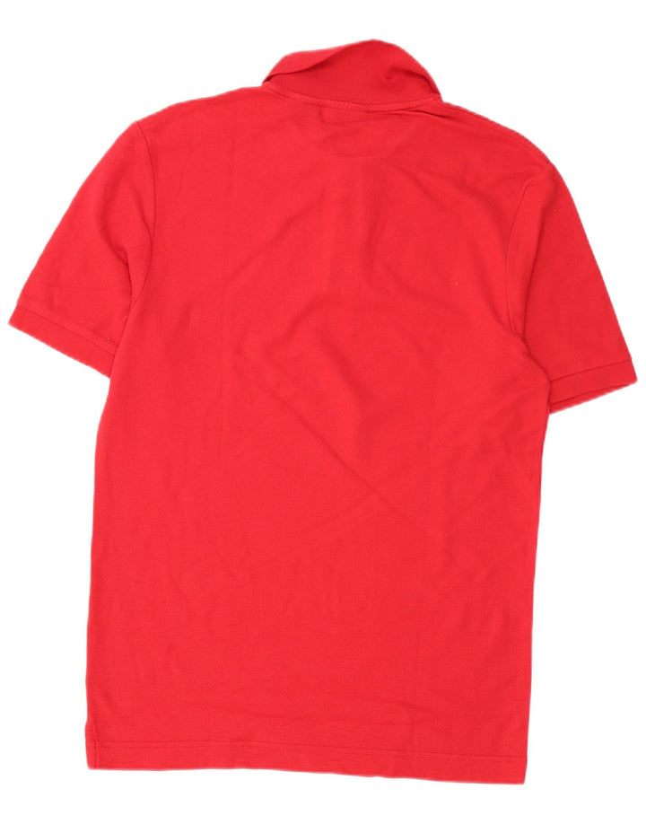 Tricou polo Fila pentru bărbați, bumbac roșu mediu