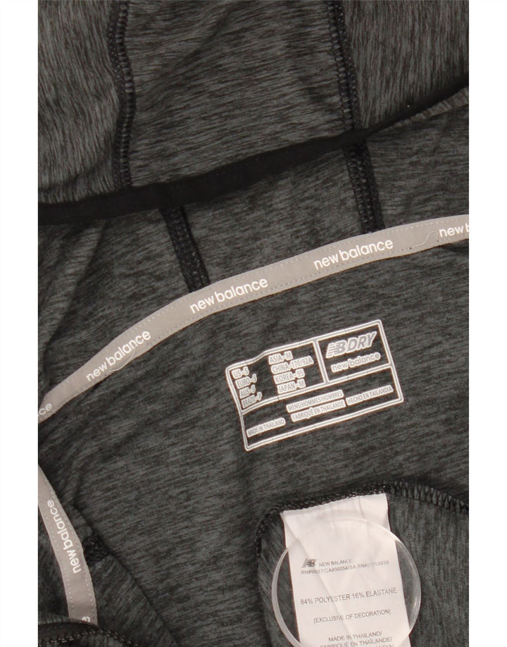 Trening cu glugă pentru bărbați NEW BALANCE Top mic, gri, pete