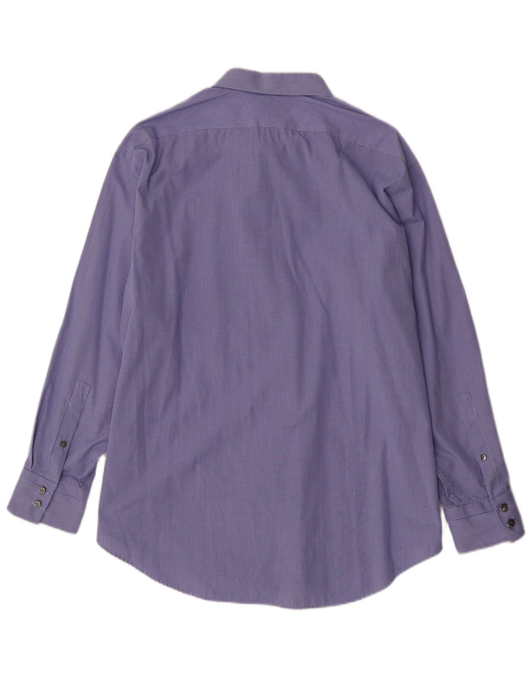 Cămașă pentru bărbați CALVIN KLEIN Slim Fit Mărimea 17 1/2 XL, bumbac cu carouri albastre