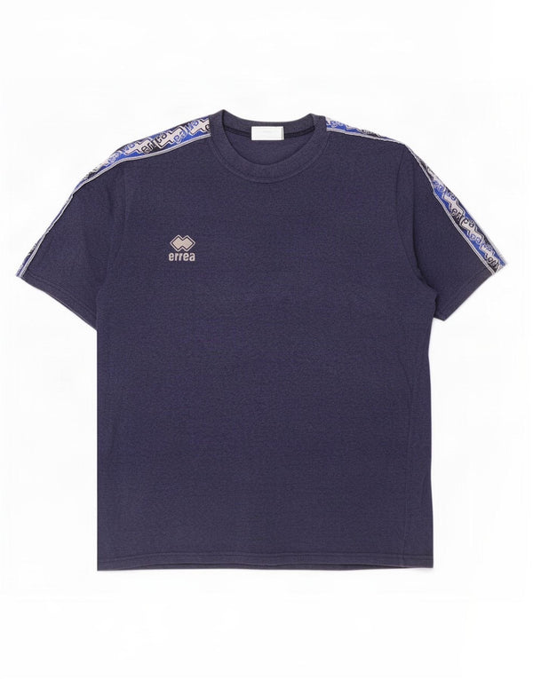 Tricou grafic Errea pentru bărbați Top 2XL Bleumarin Colorblock