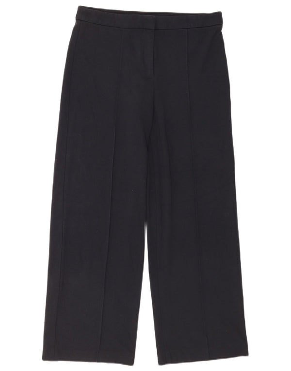 Pantaloni casual pentru femei Marks & Spencer UK 10 Small W28 L27 Bleumarin
