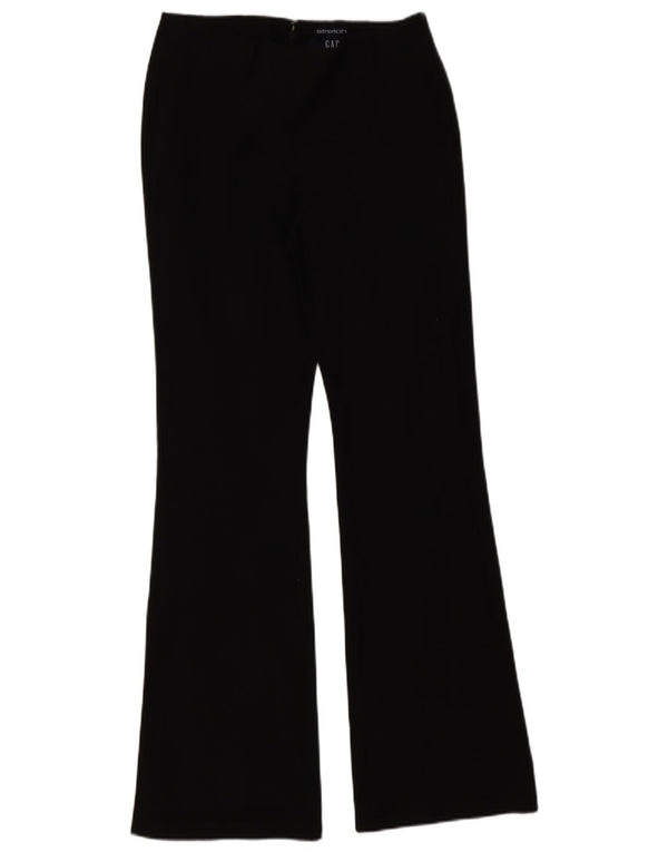 Pantaloni casual pentru femei Gap Flare US 6 Medium W26 L31 Bumbac negru