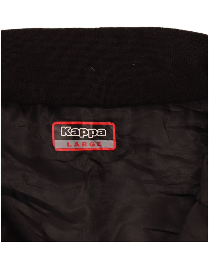 Gilet Kappa pentru bărbați UK 40, mare, negru, poliester