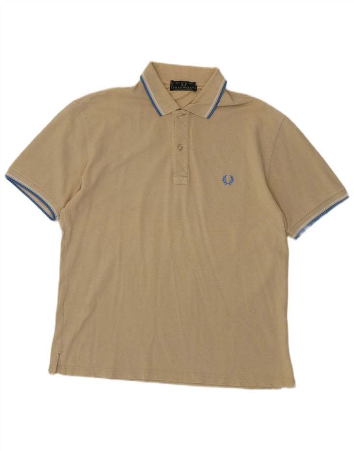 Cămașă polo Fred Perry pentru bărbați, bej mediu