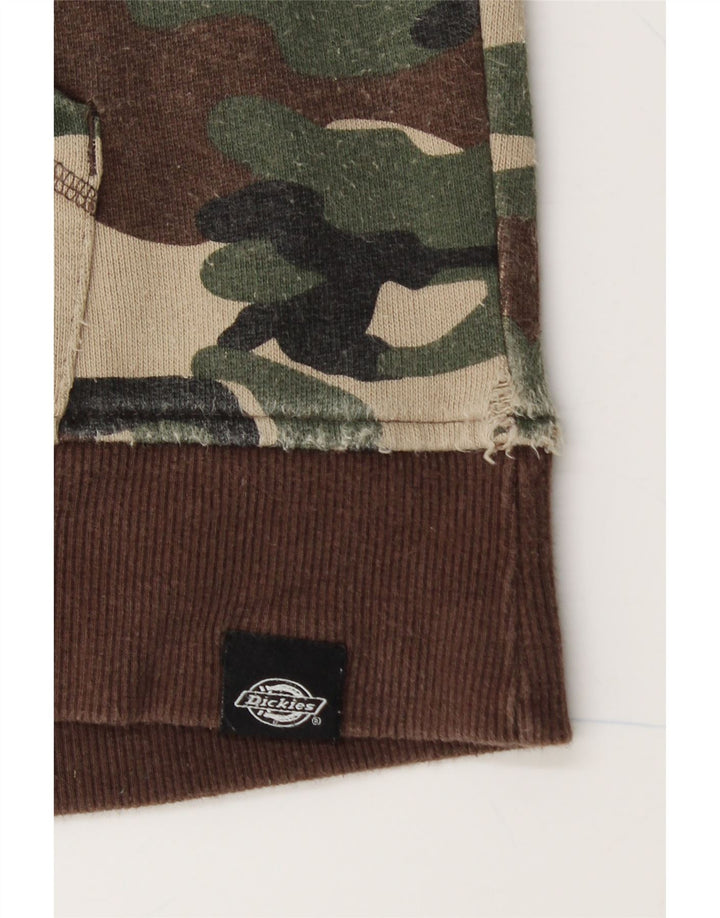 DICKIES Pulover cu glugă pentru bărbați Camuflaj mare kaki