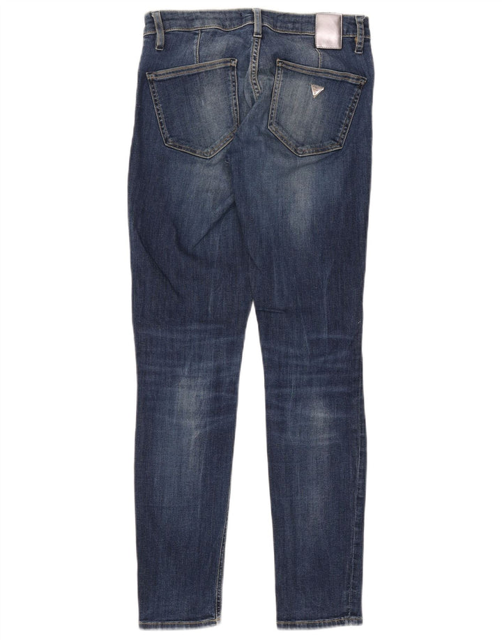 Blugi skinny Marilyn de damă GUESS W27 L28 bumbac albastru