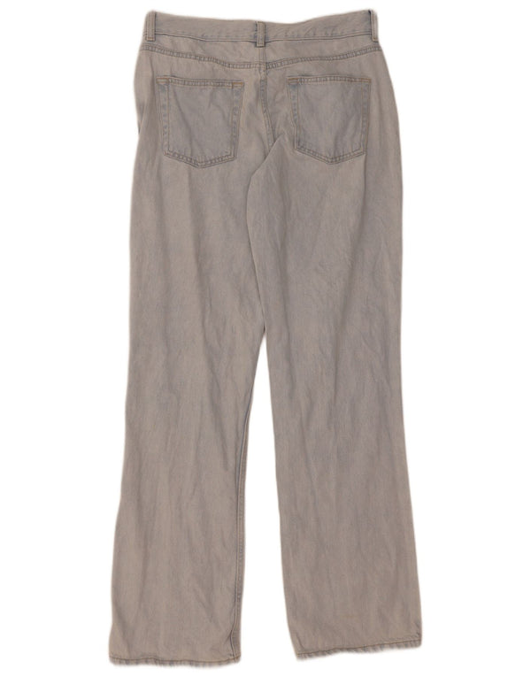 Blugi drepti pentru femei Topshop UK 12 Medium W30 L32 Blue Bumbac