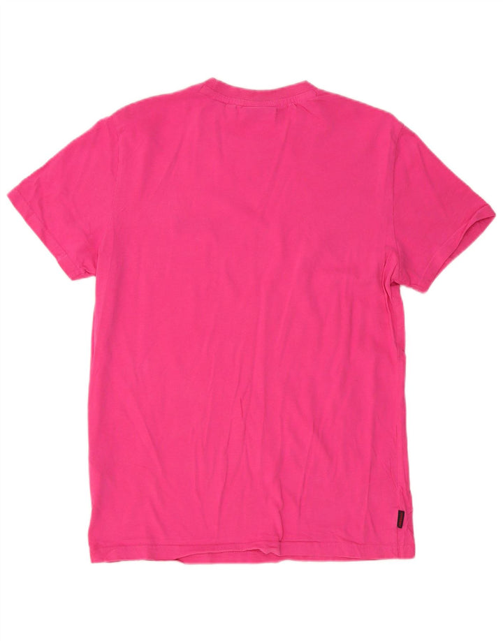 Tricou Superdry pentru bărbați Top mare bumbac roz