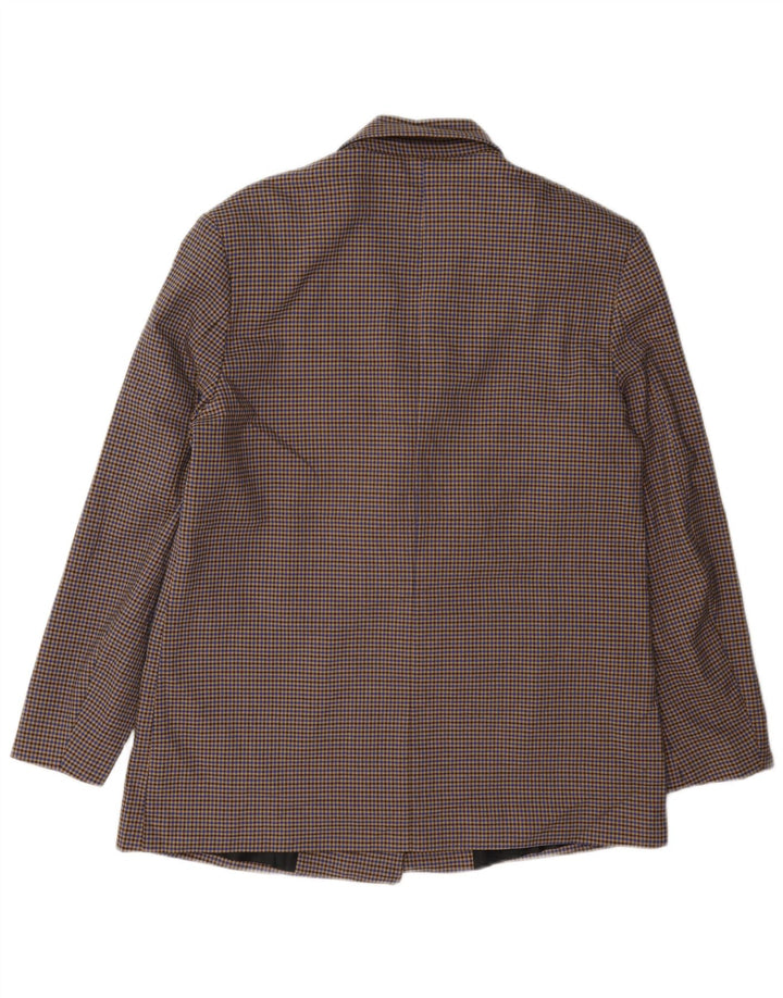 Jachetă blazer supradimensionată pentru femei Zara UK 10 mic, multicolor, picior de găină