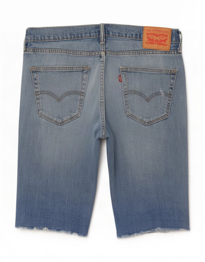 Pantaloni scurți din blugi pentru bărbați Levi's, mari W34, bumbac albastru